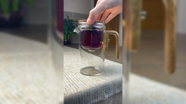 Amazon.com | Tea Pot, Magic Teapot with Infuser, Glass Teapot with